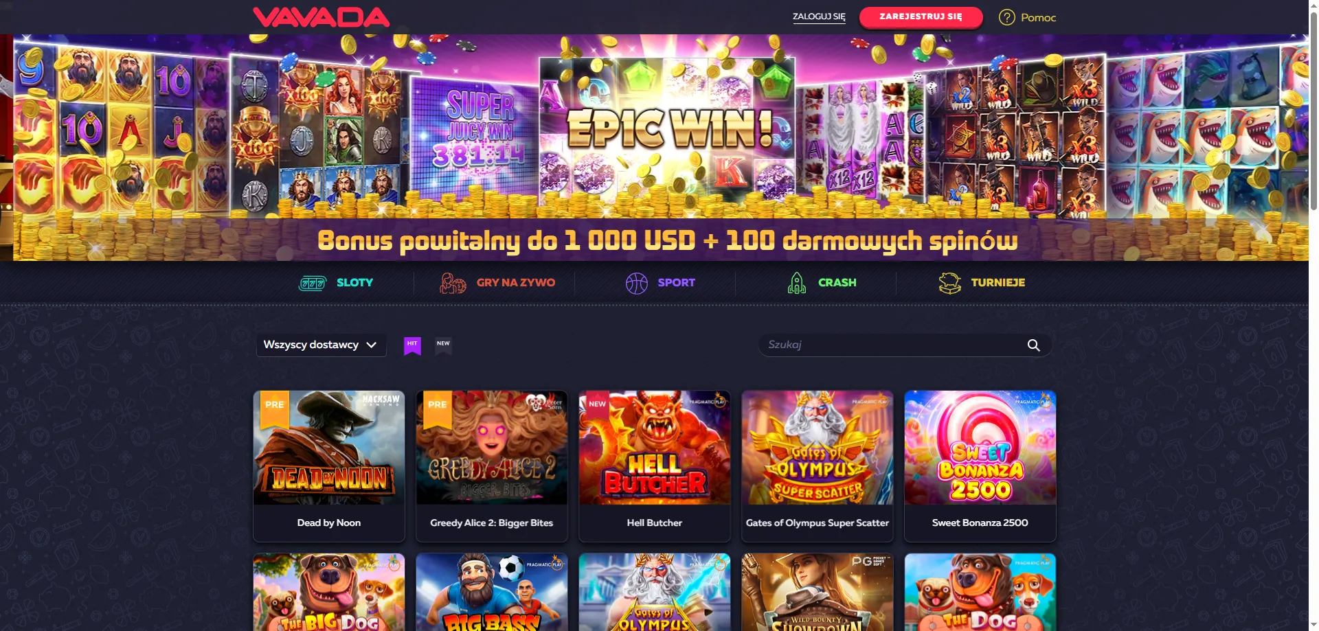 Vavada Casino kasyno online – przegląd platformy dla graczy z Polski